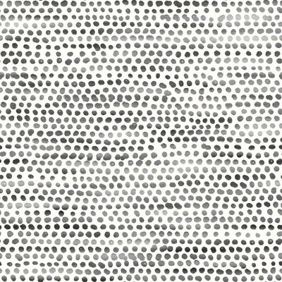 Tempaper Moire Dots Self-Adhesive Removable Wallpaper Black/White
