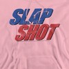 Slap Shot Blue & Red Logo Adult Pull-Over Hoodie - 2 of 4