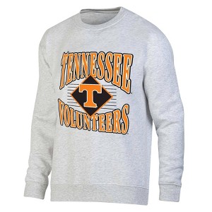 NCAA Tennessee Volunteers Men's Crew Neck Fleece Ash Sweatshirt - 1 of 3