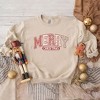 Simply Sage Market Women's Graphic Sweatshirt Merry Christmas Varsity - 3 of 4