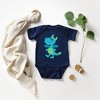 The Juniper Shop Blue Dragon Baby Bodysuit - 2 of 2