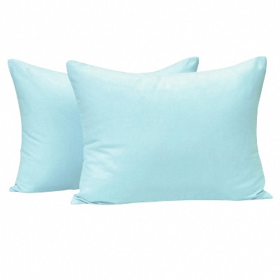 2 Pack Brushed Microfiber Zippered Toddler Pillowcases, Super Soft and Cozy Travel Pillow Cases - NTBAY