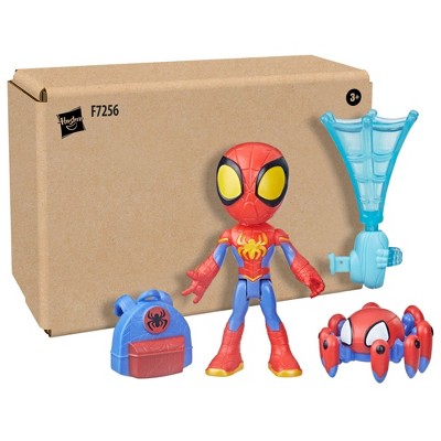 Marvel Spidey and His Amazing Friends Web-Spinners, Spidey Action Figure with Accessories
