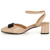 CITY CHIC | Women's Plus Size WIDE FIT Aria Heel - almond - 12W - 4 of 4