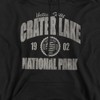 Men's Crater Lake National Park Established Date Pull-Over Hoodie - 2 of 4