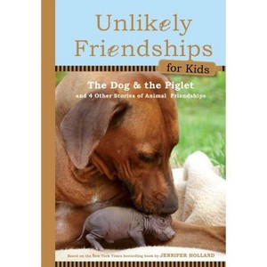 The Dog and the Piglet - (Unlikely Friendships for Kids) by  Jennifer S Holland (Hardcover) - 1 of 1