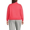Lands' End Women's Serious Sweats Relaxed Long Sleeve Half Zip Sweatshirt - 2 of 3
