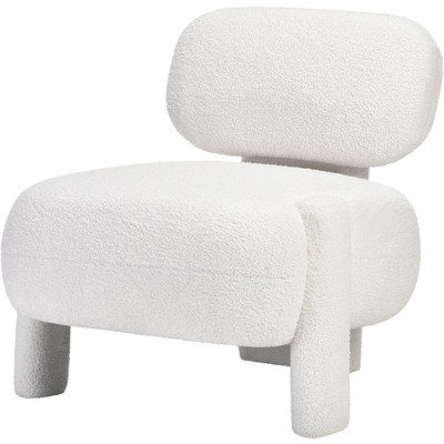Lirago Armless  Accent Chair with Comfortable Reclined Backrest for Living Room 28.5"Hx27.1"Dx26.4"L