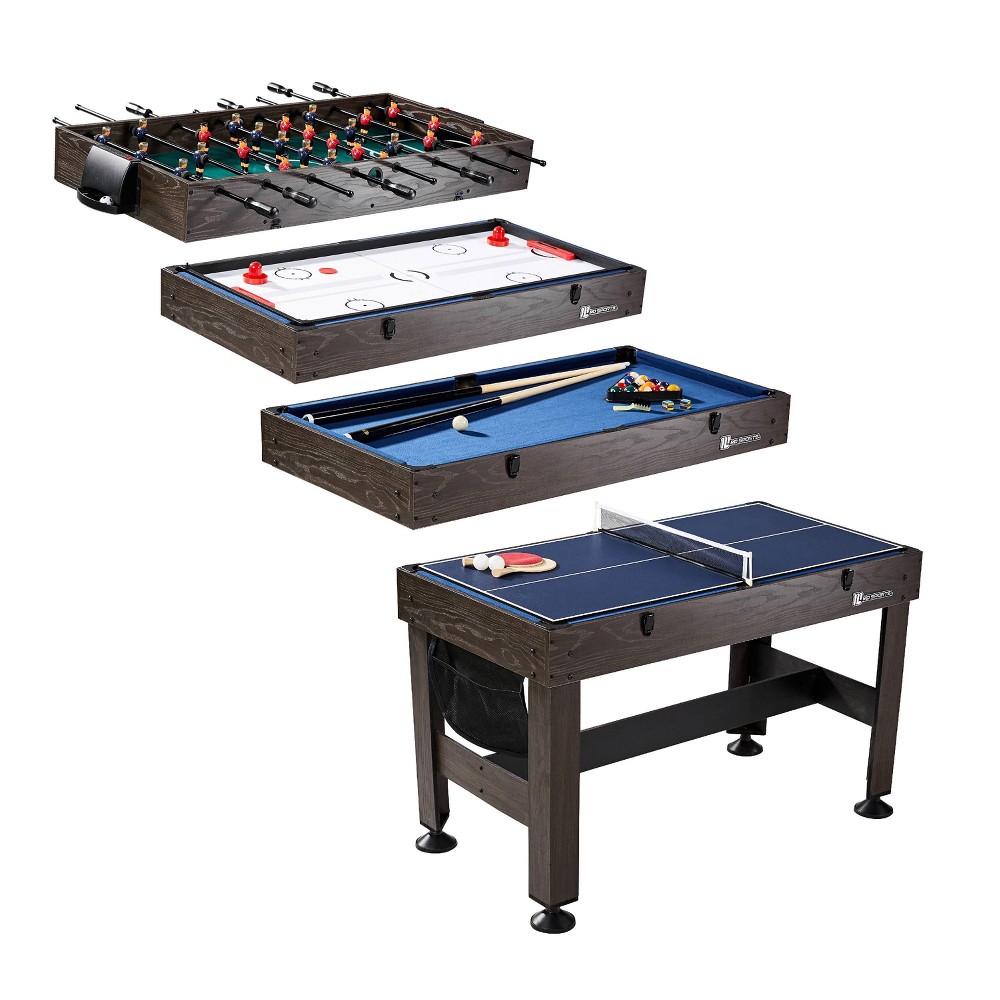 MD Sports 54 inch 4 in 1 Combo Game Table