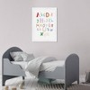 15" x 21" Quirky Alphabet Typography and Quotes Framed Art Print - Wynwood Studio: Modern Decor, White Frame - 4 of 4