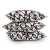 16"x16" Avenie Halloween Ghosts Square Throw Pillow - Deny Designs: Abstract Pattern, Indoor Decor, Zippered, Woven Fabric - 4 of 4