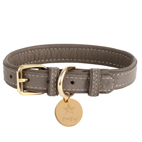 Italian Leather Dog Collar