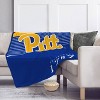 NCAA Pittsburgh Pirates Helmet Stripes Royal Plush Blanket - 3 of 3