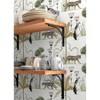 Brewster Peel and Stick 1pc Wallpaper Laos Ivory - 3 of 4