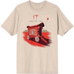 It Chapter 2 Dancing Clown Women's Beige Graphic Tee - 1 of 2