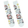 Spy X Family Socks Men's Anya and Bond Designs Adult Mid Calf Crew Socks 2 Pair Fits Shoe Size 8-12 Multicolored - 3 of 4