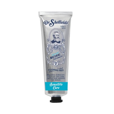 Dr. Sheffield's Certified Natural Sensitive Fluoride-Free Toothpaste - 5oz/2pk