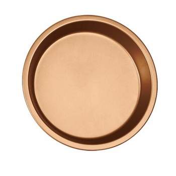 NutriChef 7-inch Golden Round Cake Pan, Non-Stick Coated Layer Surface