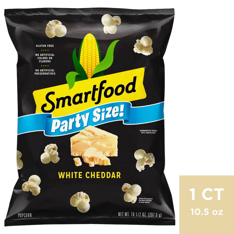 Smartfood White Cheddar Cheese Popcorn - 9.5oz, 1 of 8