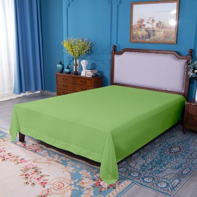 Brushed Microfiber Flat Sheet Only, Super Soft Hotel Quality Top Sheet - NTBAY
