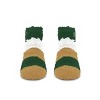 NCAA South Florida Bulls Neapolitan Stride Fuzzy Socks: Multi-Stripe Ankle Knit - 2 of 3