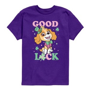 Boys' - Paw Patrol - Good Luck Skye Short Sleeve Graphic T-Shirt - 1 of 4