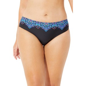 Swimsuits for All Women's Plus Size Hipster Swim Brief - 1 of 4