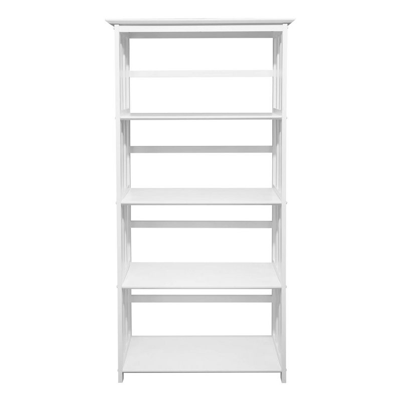 63" 5 Tier Mission Style Bookcase - Flora Home, 2 of 7