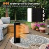 Tangkula 1200W Freestanding Double-Sided Patio Heater Automatic Shut-Off with Handle - image 4 of 4