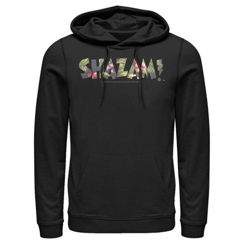 Men's Justice League Shazam Tropical Logo Pull Over Hoodie - image 1 of 3