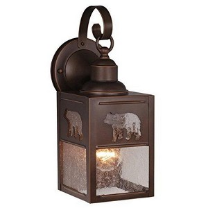Vaxcel Bozeman 1 - Light Sconce in  Burnished Bronze - 1 of 3