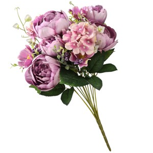 19" Rose Bundle Light Purple  - National Tree Company - 1 of 4
