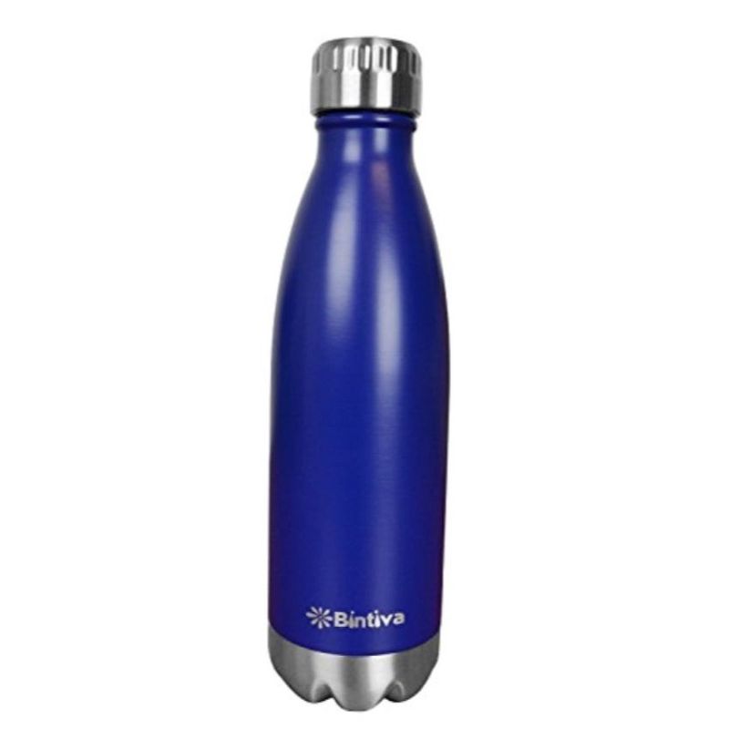Bintiva Double Walled Vacuum Insulated Stainless Steel Water Bottle, 1 of 2