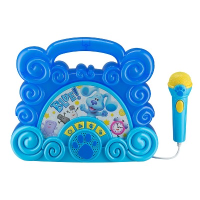 eKids Blue's Clues Karaoke Boombox for Kids - Blue (BC-115.EMv0OL)