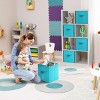 Sorbus 13 Inch 8 Pack Sturdy Collapsible Fabric Storage Cubes with Handle - for Organizing Clothes, Toys, Books, Shelves & more - 4 of 4
