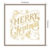 Amanti Art White and Bright Christmas IV by Danhui Nai Canvas Wall Art Print Framed 22 x 22-in. - 4 of 4