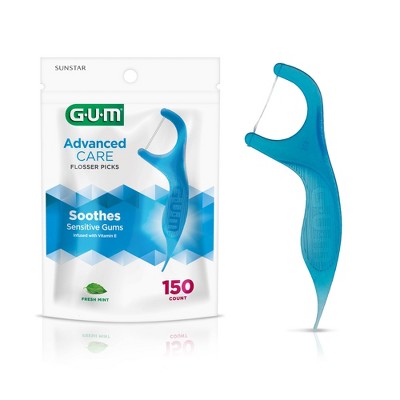 GUM Advanced Care Flossers Mint - 150ct