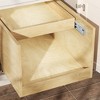 Double-Drawer Pull Out Cabinet Organizer 10½” W x 21” D Soft Close Cabinet Drawers Slide Out with Full Extension Rail Slides Cabinet Pull Out Shelves - 4 of 4
