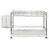 happimess Brooklyn 24" Adjustable Dish Rack, Chrome - image 4 of 4