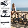 VASIP "20" Lightweight Aluminum Folding Bike - 7-Speed Portable City Commuter for Urban Adults, Compact Design,White - 3 of 4