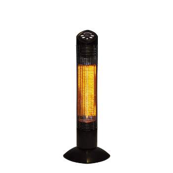 Freestanding Oscillating Tower Infrared Electric Outdoor Heater with Remote - Black - Westinghouse