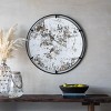GlasFlength Decorative Wall Mirrors Wall Art Wall Mirror Classic Mirror Circle Mirror Vanity Mirror for Living Room, Black, 31.5"*0.7"*31.5" - 2 of 4