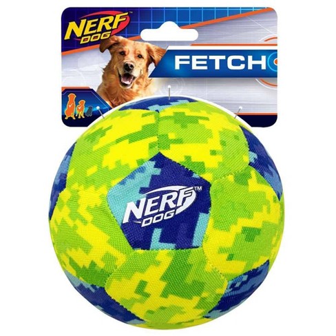 Dog Toys Soccer Ball With Nylon Strap & Hand Pump, Interactive