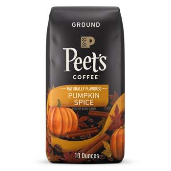 Peet's Coffee Pumpkin Spice Light Roast Ground Coffee - 10oz