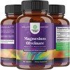 Magnesium Glycinate 400 mg Capsules, Magnesium Supplement, Nature's Craft, 120ct - 4 of 4
