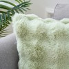 Unique Bargains Faux Fur Cozy Luxury Soft Modern Plush Pillowcase 1 Pc - 4 of 4