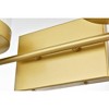 Elegant Lighting Benny 2 light Black and Clear Bath Sconce - 3 of 4