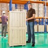 APRILSOUL  Drywall Cart with Maximum Load 2000 lbs. Load Capacity, Furniture Movers Set with 5-Wheels for Sofa Fridge (Set of 4) - 3 of 4