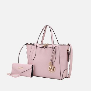 MKF Collection Bruna Vegan Leather Women’s Tote Bag with Wallet by Mia K - 1 of 4