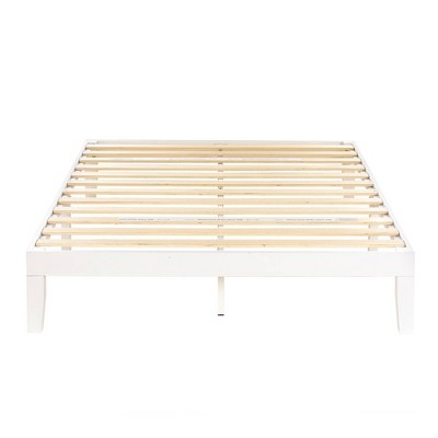 Best Price Mattress 12" Naturalista Classic Solid Wood Platform Bed